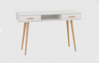 Стол письменный, арт.6-01103, белый (ГК) в Дегтярске - degtyarsk.mebel-e96.ru