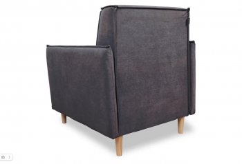 Кресло 831 Графит, велюр (Brendoss) в Дегтярске - degtyarsk.mebel-e96.ru