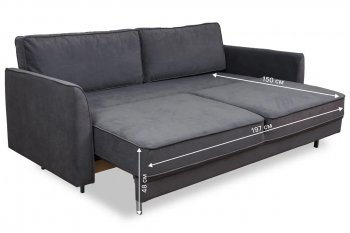 Диван 930 графит (Brendoss) в Дегтярске - degtyarsk.mebel-e96.ru
