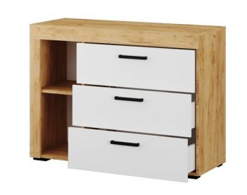 Комод Адель белый (Текс) в Дегтярске - degtyarsk.mebel-e96.ru