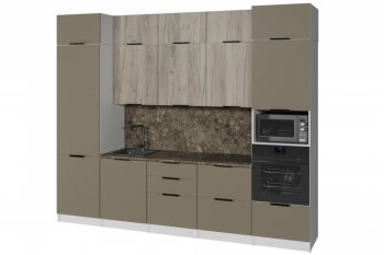 Кухонный гарнитур Альба экстра 3000 мм (Герда) в Дегтярске - degtyarsk.mebel-e96.ru