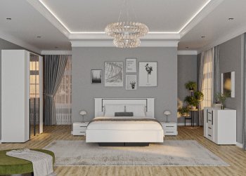 Спальный гарнитур Амалия модульный (Росток) в Дегтярске - degtyarsk.mebel-e96.ru