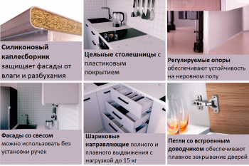 Кухонный гарнитур Антик 2200 мм МДФ (Санвут) в Дегтярске - degtyarsk.mebel-e96.ru