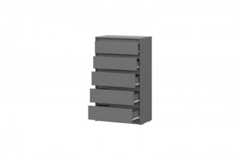 Комод Айден КМ06-700 серый графит (ИЦ) в Дегтярске - degtyarsk.mebel-e96.ru