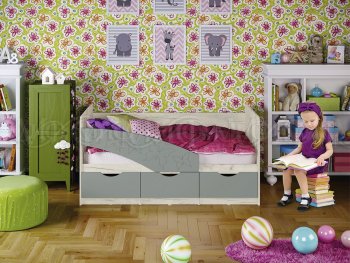 Кровать Бабочки Шарли бриз (Миф) в Дегтярске - degtyarsk.mebel-e96.ru