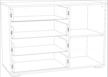 Комод Банни (Silva) в Дегтярске - degtyarsk.mebel-e96.ru