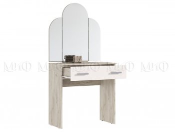 Стол туалетный Бася крафт/кашемир (Миф) в Дегтярске - degtyarsk.mebel-e96.ru