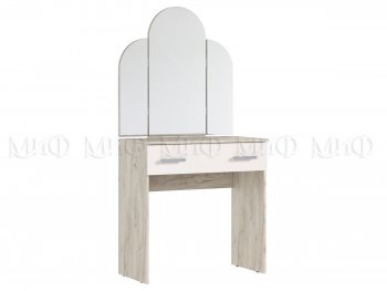 Стол туалетный Бася крафт/кашемир (Миф) в Дегтярске - degtyarsk.mebel-e96.ru