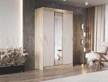 Спальный гарнитур Бася крафт/кашемир (Миф) в Дегтярске - degtyarsk.mebel-e96.ru