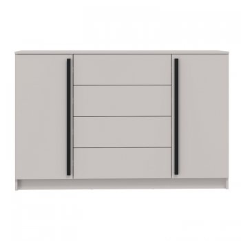 Комод 67.11 Брандо ЛДСП New кашемир (Олмеко) в Дегтярске - degtyarsk.mebel-e96.ru