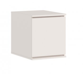 Пенал Челси 450 мм с антресолью сонома/белый (Миф) в Дегтярске - degtyarsk.mebel-e96.ru