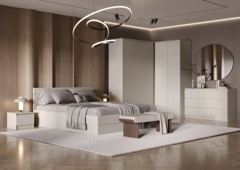 Спальный гарнитур Челси Кашемир. модульный (Миф) в Дегтярске - degtyarsk.mebel-e96.ru