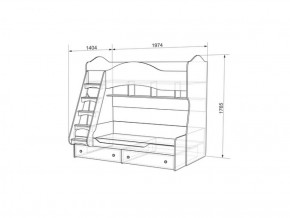 Набор детской мебели Алиса (модульная) в Дегтярске - degtyarsk.mebel-e96.ru