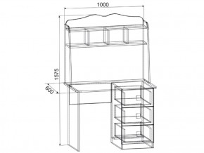 Набор детской мебели Амели (модульная) в Дегтярске - degtyarsk.mebel-e96.ru