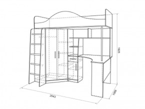 Набор детской мебели Амели (модульная) в Дегтярске - degtyarsk.mebel-e96.ru