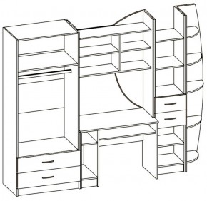 Детская Юниор 2 (МФД металлик) в Дегтярске - degtyarsk.mebel-e96.ru