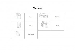 Набор детской мебели Юта (Ярофф) в Дегтярске - degtyarsk.mebel-e96.ru