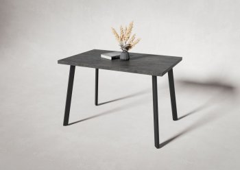 Стол нераздв. Дублин 32 КРАФТ В2, ЛДСП Цемент темный (Вудман) в Дегтярске - degtyarsk.mebel-e96.ru