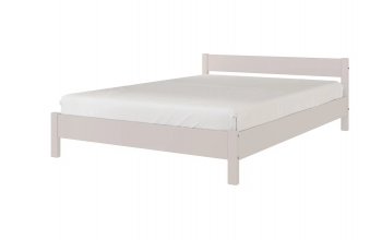 Кровать из массива Эби Льняной (БМ) в Дегтярске - degtyarsk.mebel-e96.ru