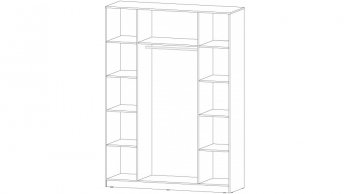 Шкаф 1600 мм Элегант графит (Лин) в Дегтярске - degtyarsk.mebel-e96.ru