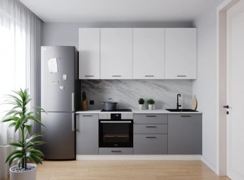 Кухонный гарнитур Элеганция 2200 мм (Санвут) в Дегтярске - degtyarsk.mebel-e96.ru