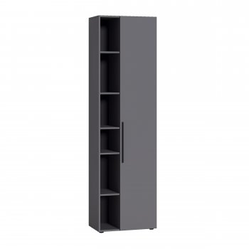 Шкаф 600 мм Эйр 16.324.02 графит (Моби) в Дегтярске - degtyarsk.mebel-e96.ru