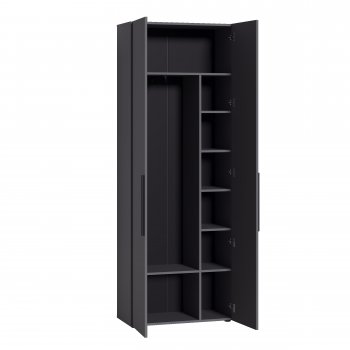 Шкаф модульный Эйр, графит (Моби) в Дегтярске - degtyarsk.mebel-e96.ru