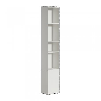 Шкаф торцевой Эйр 16.323 белый (Моби) в Дегтярске - degtyarsk.mebel-e96.ru