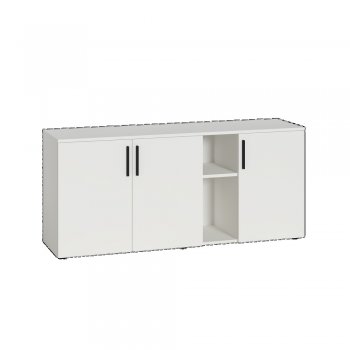 Тумба под ТВ Эйр 16.55 белый (Моби) в Дегтярске - degtyarsk.mebel-e96.ru