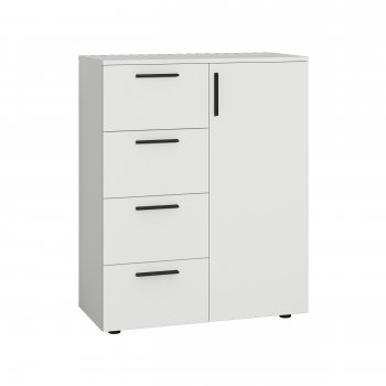 Комод Эйр 16.241 белый (Моби) в Дегтярске - degtyarsk.mebel-e96.ru