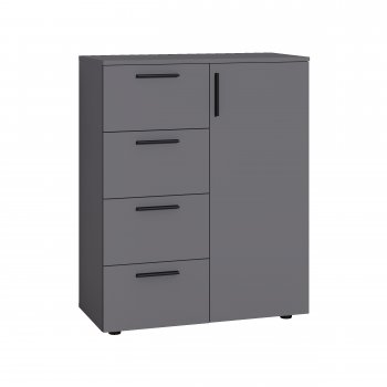 Комод Эйр 16.241 графит (Моби) в Дегтярске - degtyarsk.mebel-e96.ru