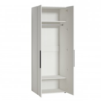 Шкаф для одежды 800 мм Эйр 13.341 белый (Моби) в Дегтярске - degtyarsk.mebel-e96.ru