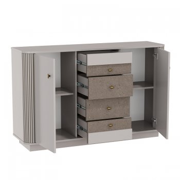 Комод Фантазия 34.11 кашемир (Олмеко) в Дегтярске - degtyarsk.mebel-e96.ru