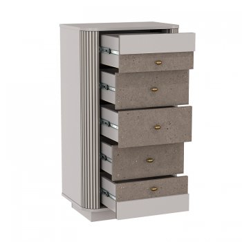 Комод 34.12 Фантазия кашемир (Олмеко) в Дегтярске - degtyarsk.mebel-e96.ru