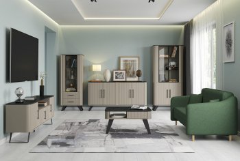 Стенка Фиделия, модульная (Олмеко) в Дегтярске - degtyarsk.mebel-e96.ru