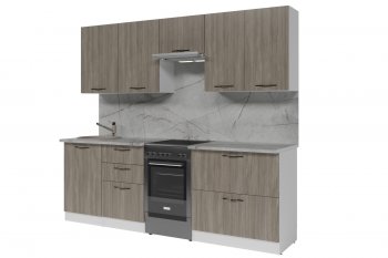 Кухонный гарнитур Фьюджи макси 2300 мм (Герда) в Дегтярске - degtyarsk.mebel-e96.ru