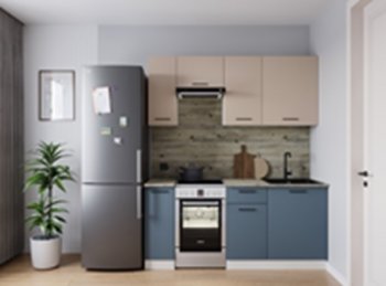 Кухонный гарнитур Фьюжн 2000 мм в Дегтярске - degtyarsk.mebel-e96.ru