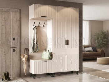 Прихожая Флэш комп.2, кашемир (Миф) в Дегтярске - degtyarsk.mebel-e96.ru