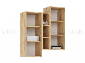 Стенка Флэш крафт/белый (Миф) в Дегтярске - degtyarsk.mebel-e96.ru