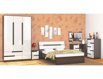 Спальный гарнитур Гаванна модульный (Текс) в Дегтярске - degtyarsk.mebel-e96.ru