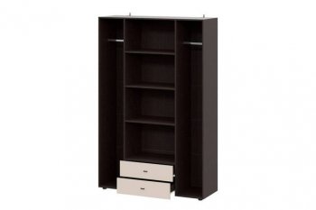 Шкаф 1350 мм четырехств. комб. Гиза (МИ) в Дегтярске - degtyarsk.mebel-e96.ru