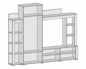 Гостиная Техас в Дегтярске - degtyarsk.mebel-e96.ru