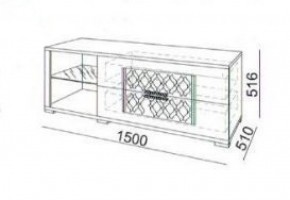 Стенка Тиффани (1-2-3-4-5-5) (Риннер) в Дегтярске - degtyarsk.mebel-e96.ru