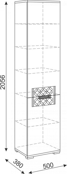 Стенка Тиффани модульная (Риннер) в Дегтярске - degtyarsk.mebel-e96.ru