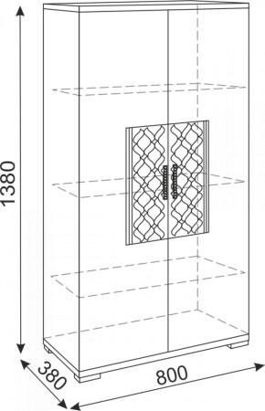 Стенка Тиффани модульная (Риннер) в Дегтярске - degtyarsk.mebel-e96.ru