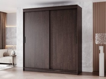 Шкаф-купе 2000 мм Гранд-1 ЛДСП, венге (Эра) в Дегтярске - degtyarsk.mebel-e96.ru