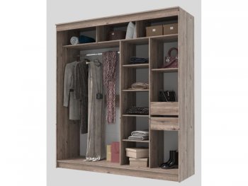 Шкаф-купе 2000 мм Гранд-1 ЛДСП, дуб горный (Эра) в Дегтярске - degtyarsk.mebel-e96.ru