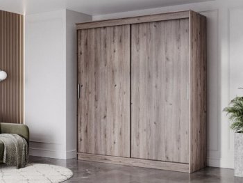 Шкаф-купе 2000 мм Гранд-1 ЛДСП, дуб горный (Эра) в Дегтярске - degtyarsk.mebel-e96.ru