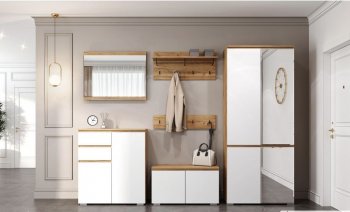 Прихожая Гретта №1 крафт золотой (Памир) в Дегтярске - degtyarsk.mebel-e96.ru