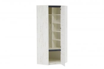 Шкаф 2С угловой Гретта крафт белый (Памир) в Дегтярске - degtyarsk.mebel-e96.ru